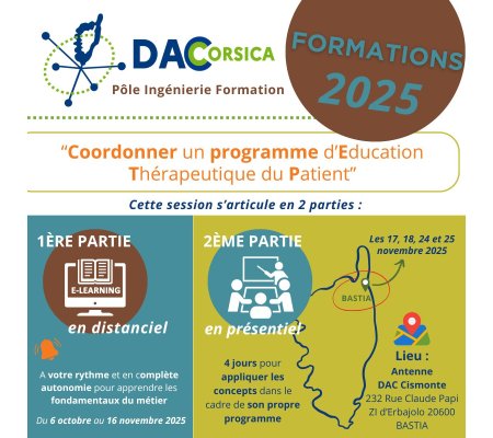 Formation "Coordonner un programme en ETP"