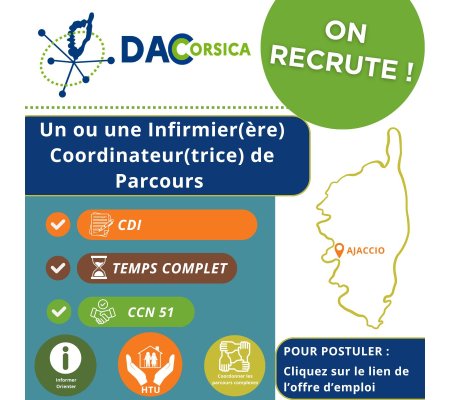Le DAC Corsica recrute une ICP