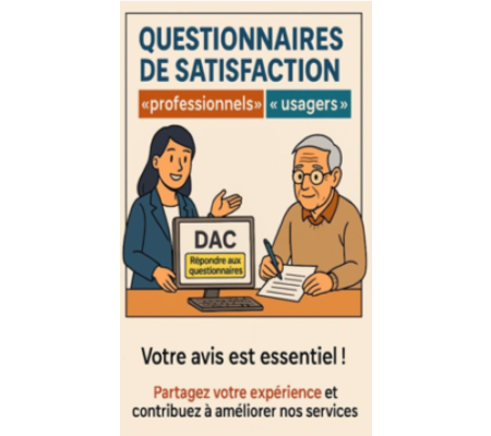 Professionnels : partagez votre expérience et contribuez à l'amélioration de notre service rendu