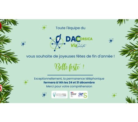 JOYEUSES FÊTES DE FIN D'ANNEE !